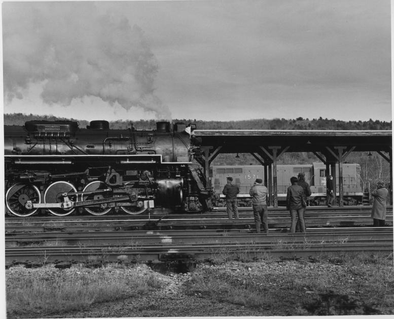 NKP S-2 759 White River Jct VT just arriving | The Nickel Plate Archive