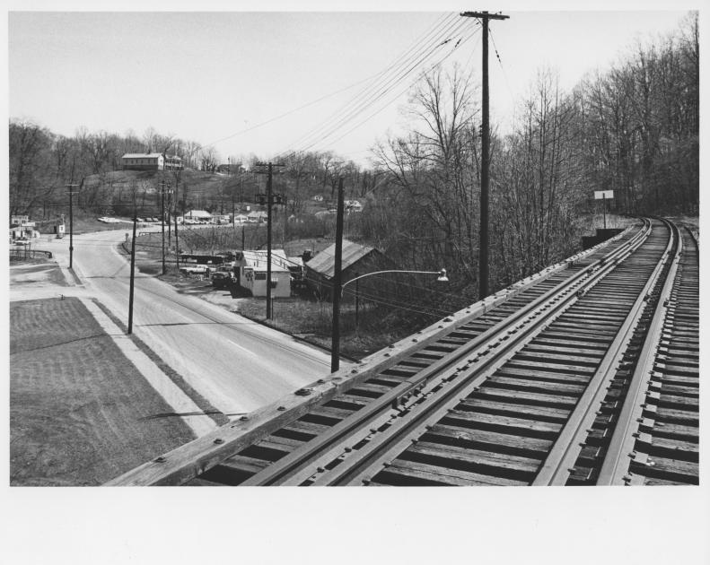 W&LE Bridge ZanesVille OH Hall Street Bridge 1970 The Nickel Plate Archive
