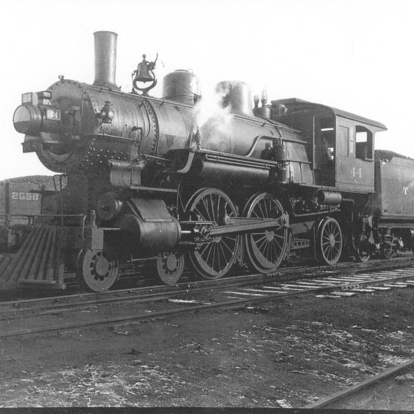 エリー湖様 3F763 RP 1937 WHEELING & LAKE ERIE RAILROAD 060 LOCO #3974
