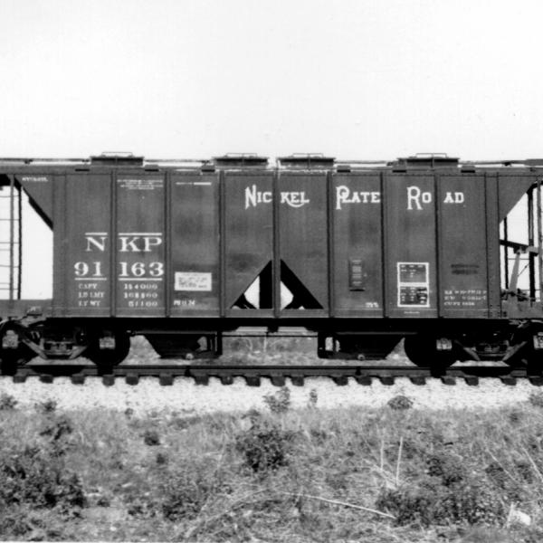 NKP GP7 420 Fremont OH 11-18-1958 | The Nickel Plate Archive