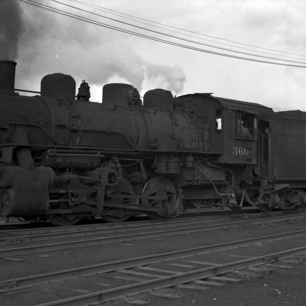 NKP B-5 360 Mingo Jct.OH 6-1955 | The Nickel Plate Archive