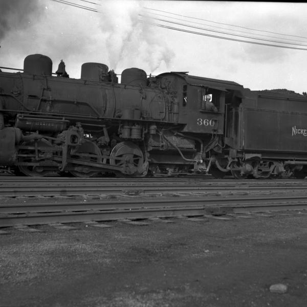 NKP B-5 360 Mingo Jct.OH 6-1955 | The Nickel Plate Archive