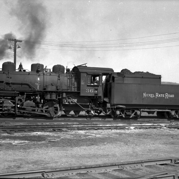 NKP B-5 365 Mingo Jct.OH 4-1955 | The Nickel Plate Archive