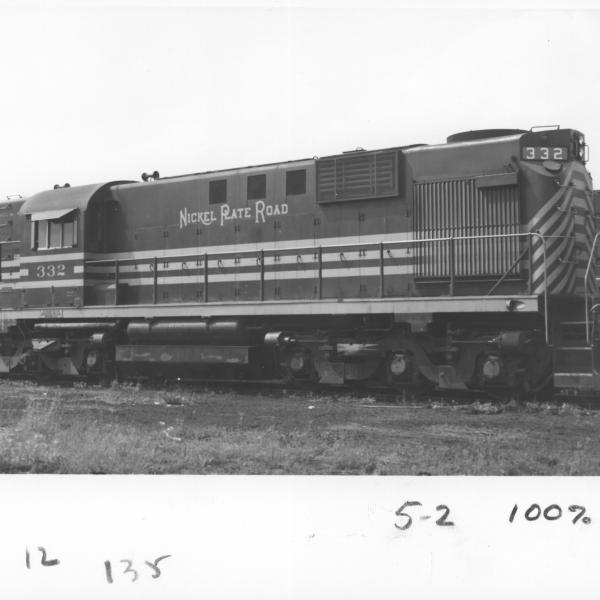 NKP B-5 360 Zanesville OH 1957 | The Nickel Plate Archive