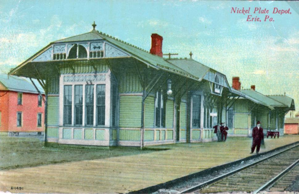 1010 Erie PA NKP Depot & Office Building. | The Nickel Plate Archive