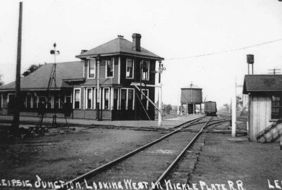 1090 Leipsic Jct.OH Looking west on NKP | The Nickel Plate Archive