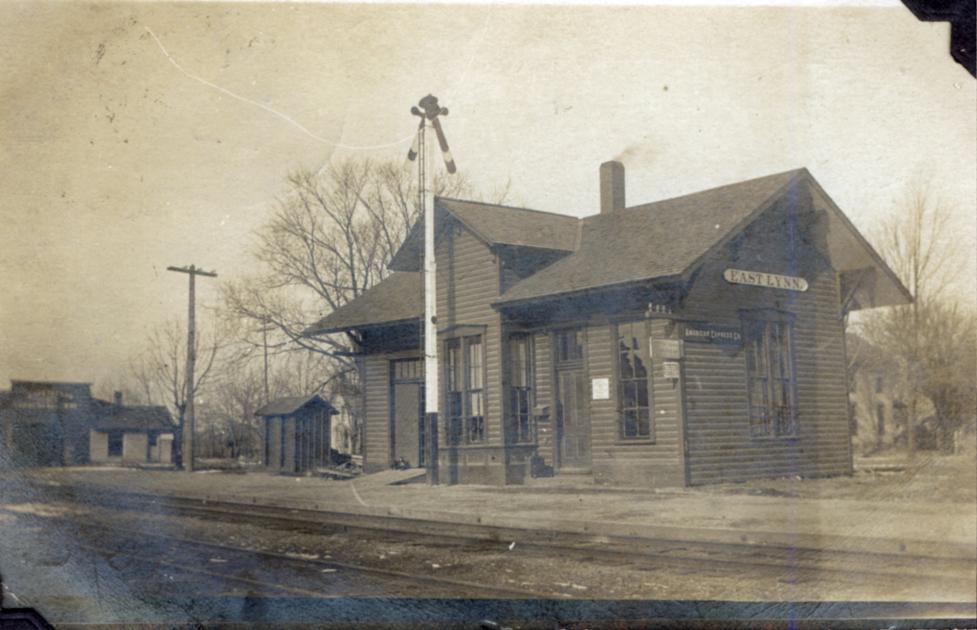 3112 East Lynn Il LE&W Depot The Nickel Plate Archive