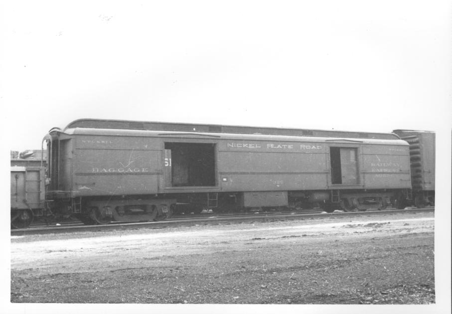 Baggage Express 329 Bellevue OH 111967 The Nickel Plate Archive