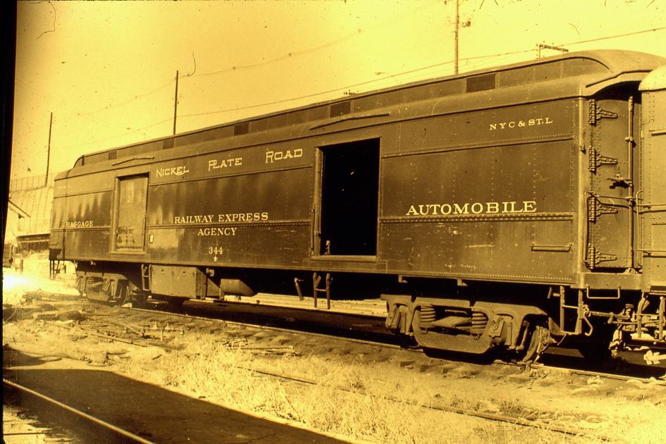 Baggage Express 344 St.Louis MO 1067 The Nickel Plate Archive