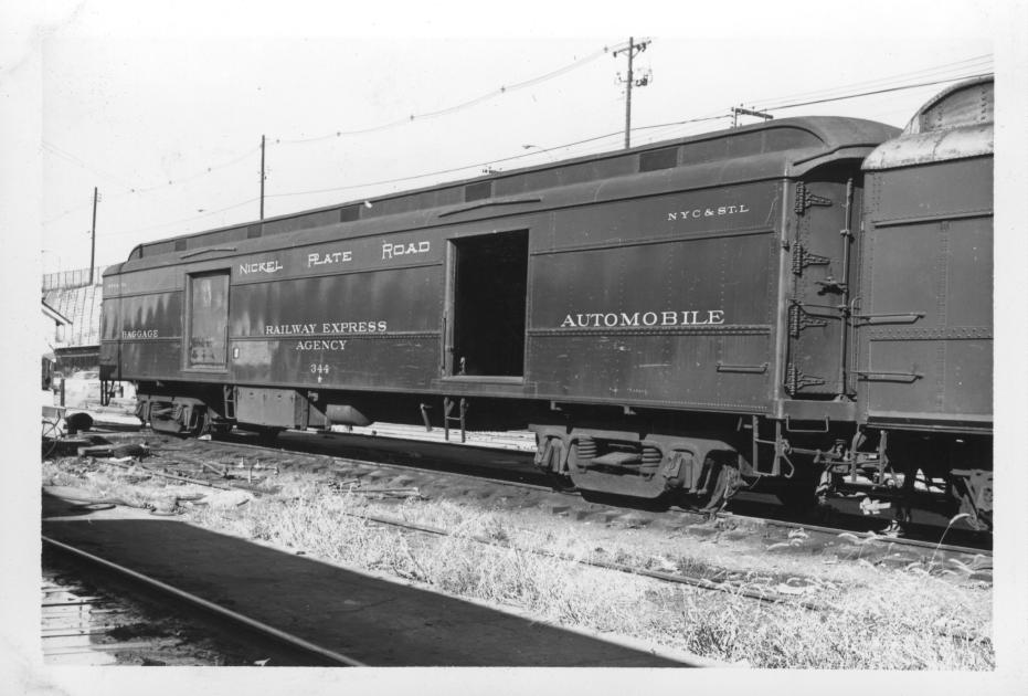 Baggage Express 344 St.Louis MO 1067 The Nickel Plate Archive