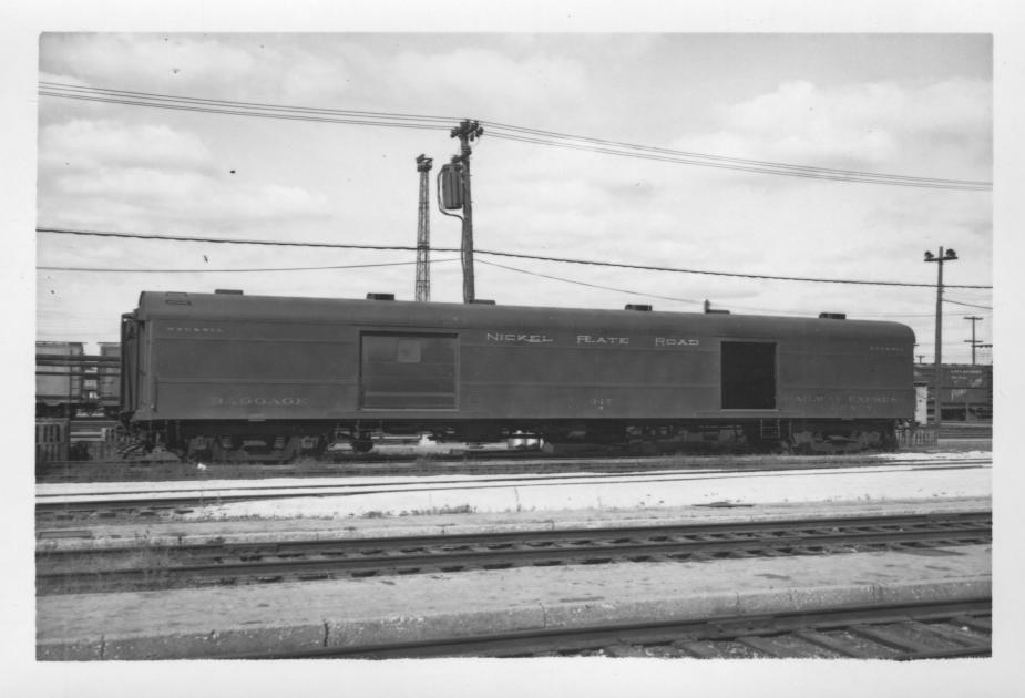 Baggage Express 347 Chicago IL 991967 The Nickel Plate Archive