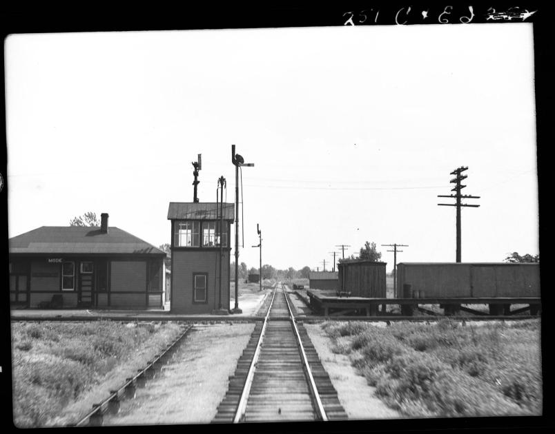 C&EI 281 - Mode IL tower circa 1928 (JWB) | The Nickel Plate Archive