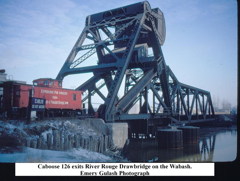 D&TSL caboose 126 River Rouge MI 31967 The Nickel Plate Archive