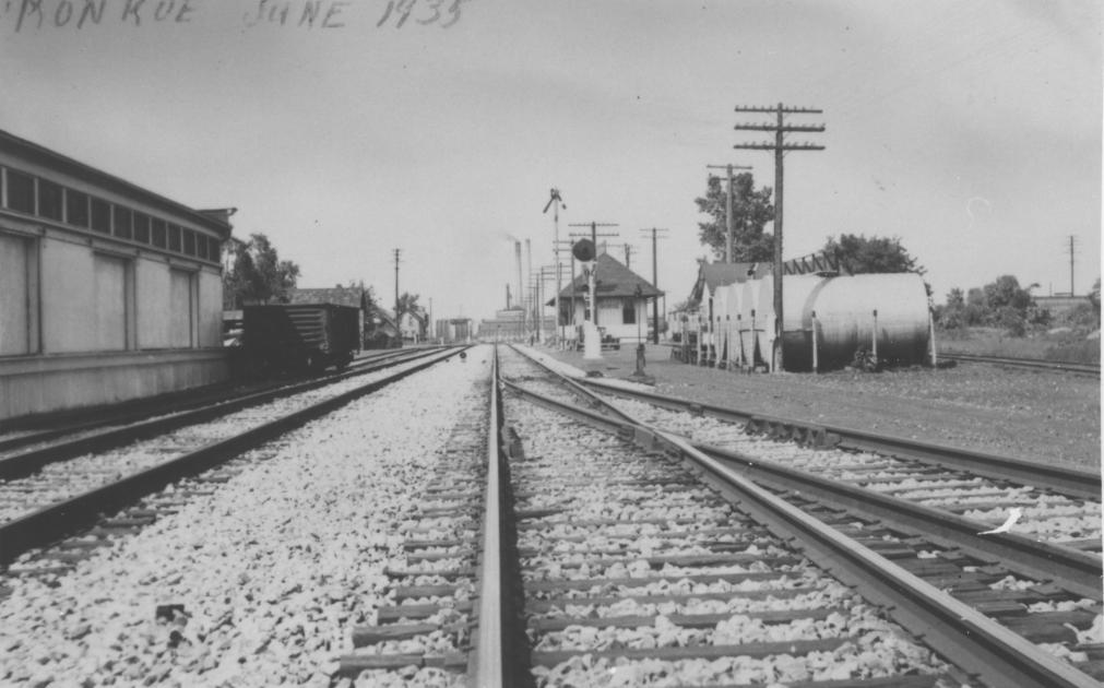 D&TSL Frt Hse Monroe MI 1935 The Nickel Plate Archive