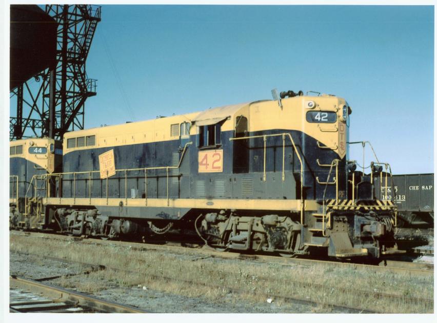 D&TSL GP7 42 Lang Yard OH 1960's | The Nickel Plate Archive