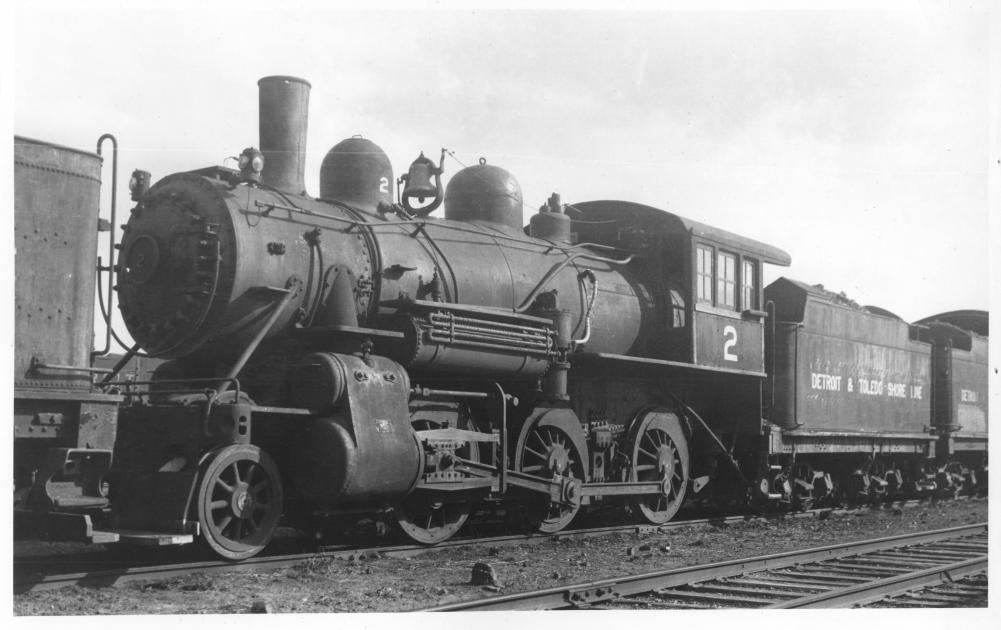 D&TSL Steam 2-6-0 #2 Lang Yard OH 1933 | The Nickel Plate Archive