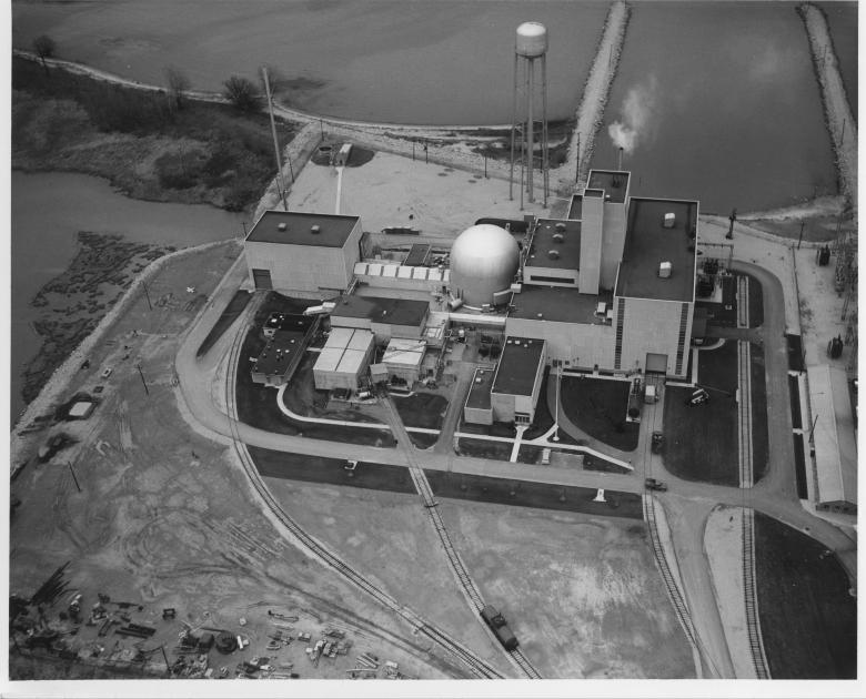 D&TSL View Monroe MI Enrico Fermi Power Plant The Nickel Plate Archive