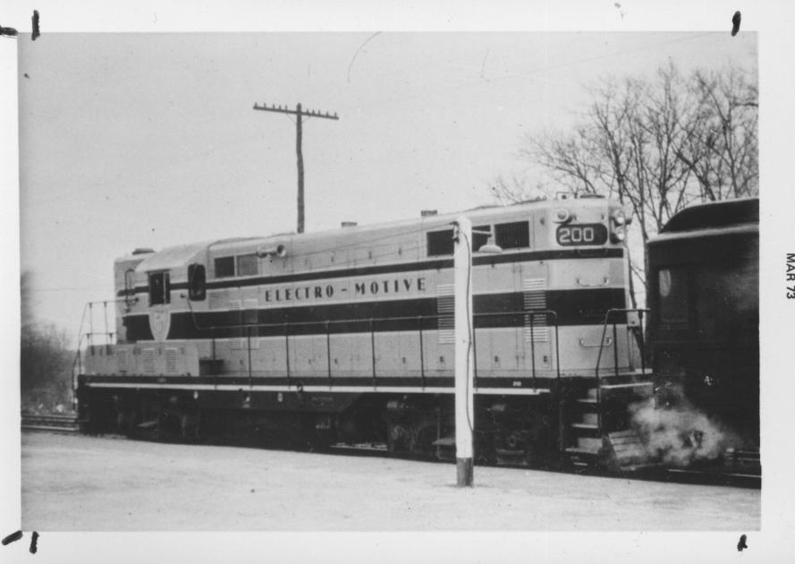 EMD GP7 200 Demonstrated on NKP R. | The Nickel Plate Archive