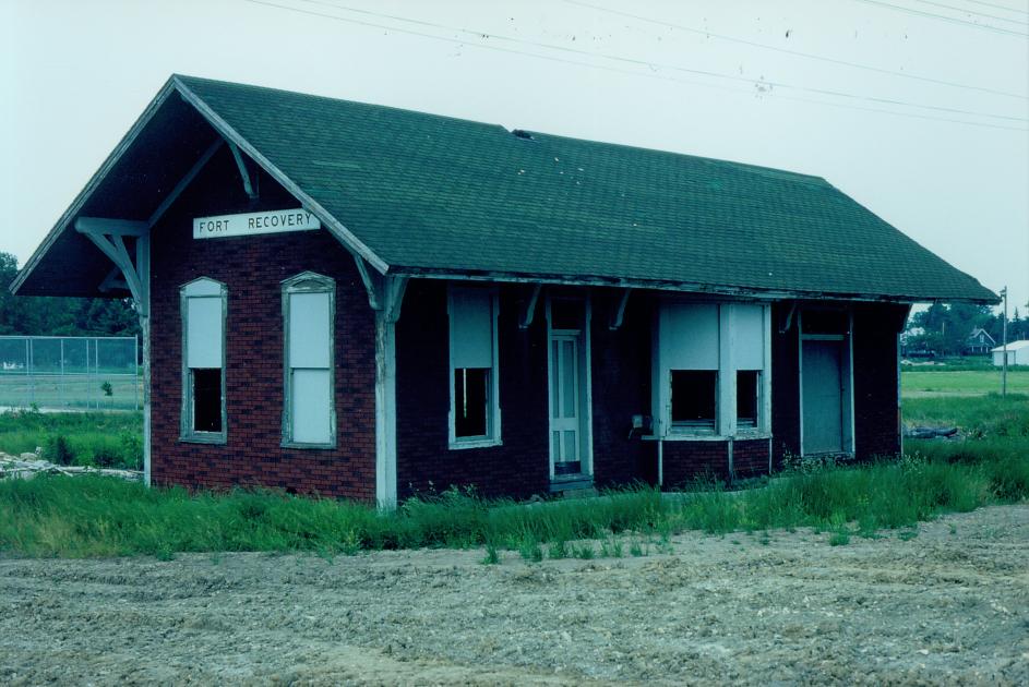LE&W Depot Ft.Recovery OH Frontside 52975 The Nickel Plate Archive