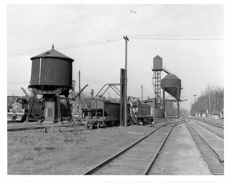 LE&W Water Tank Muncie IN 1956 The Nickel Plate Archive