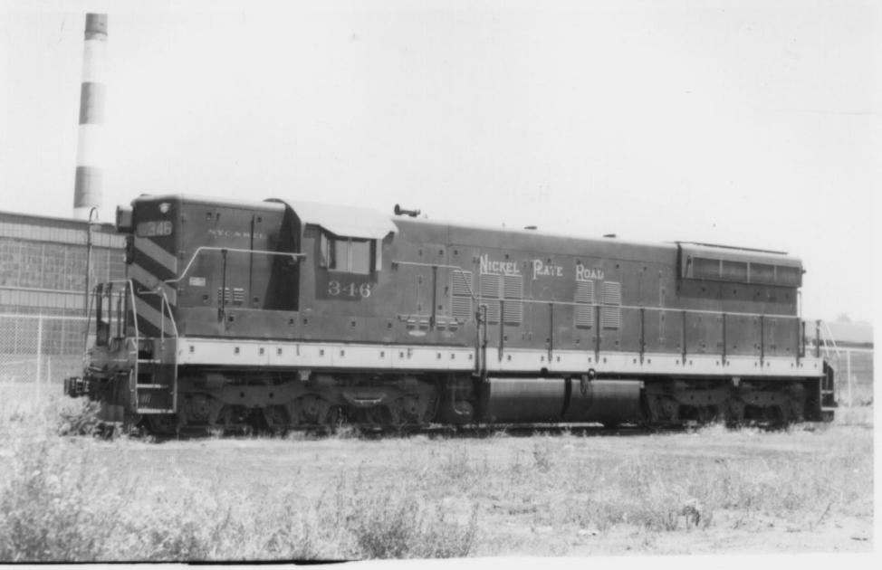 NKP #346 SD9 Zanesville 2S 5-1964 | The Nickel Plate Archive