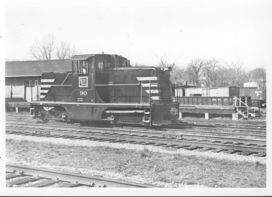 NKP 44 Ton 90 Bloomington IL 3-26-1961 | The Nickel Plate Archive