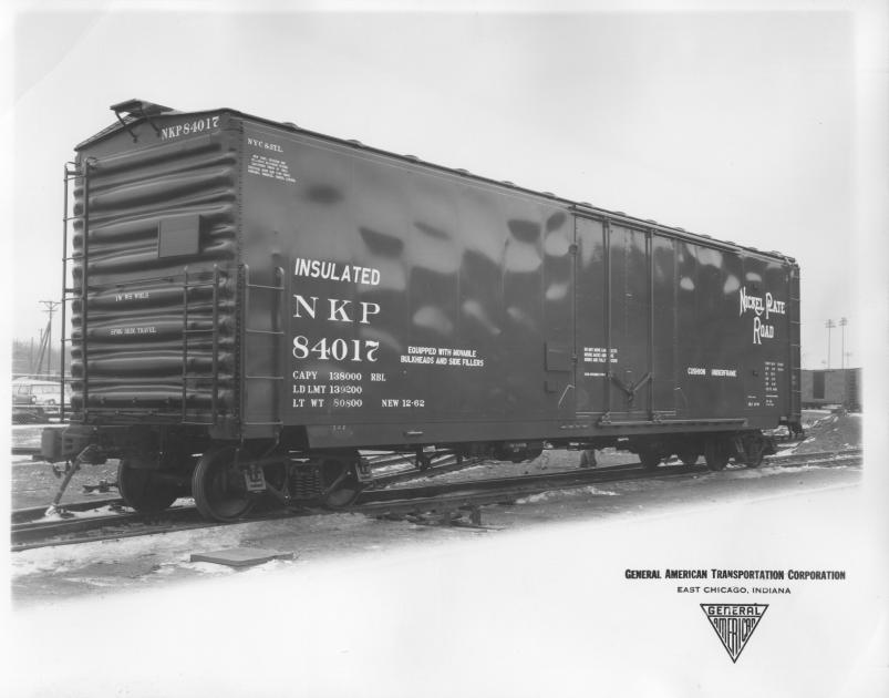 NKP 50ft Boxcar 50ft 84017 Builders Photo 3 Tony The Nickel Plate Archive