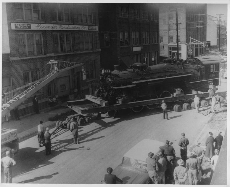 NKP 639 Bloomington IL Moving towards Miller Park The Nickel Plate