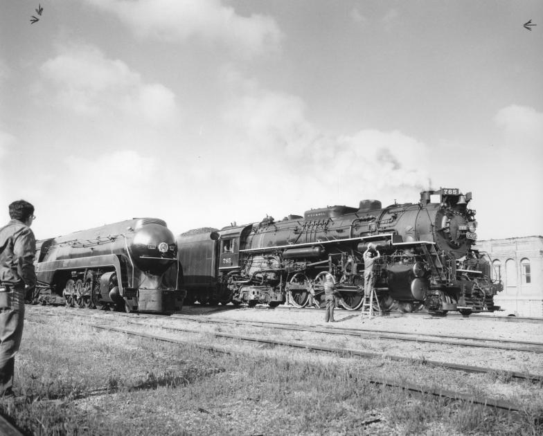 NKP 765 Ludlow KY 9-4-1984 with 611 | The Nickel Plate Archive