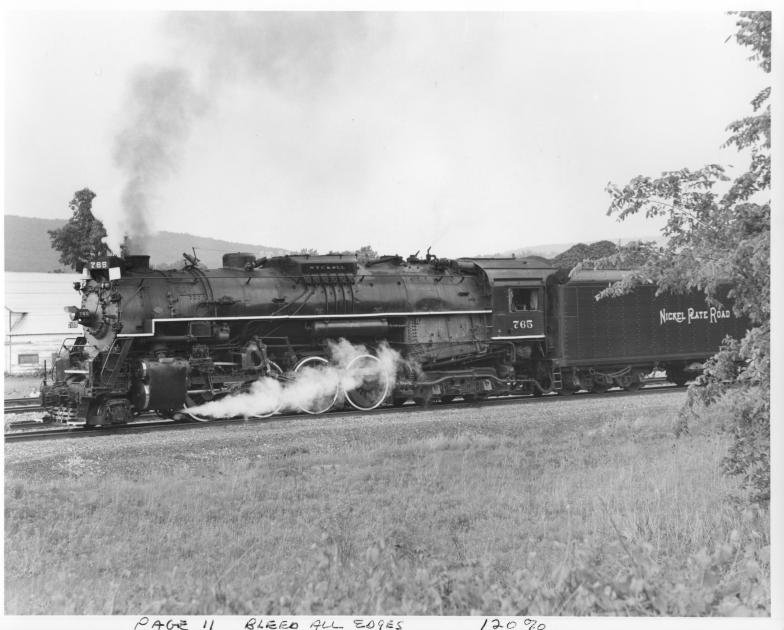 NKP 765 West Gang Mills NY wb 6185 The Nickel Plate Archive