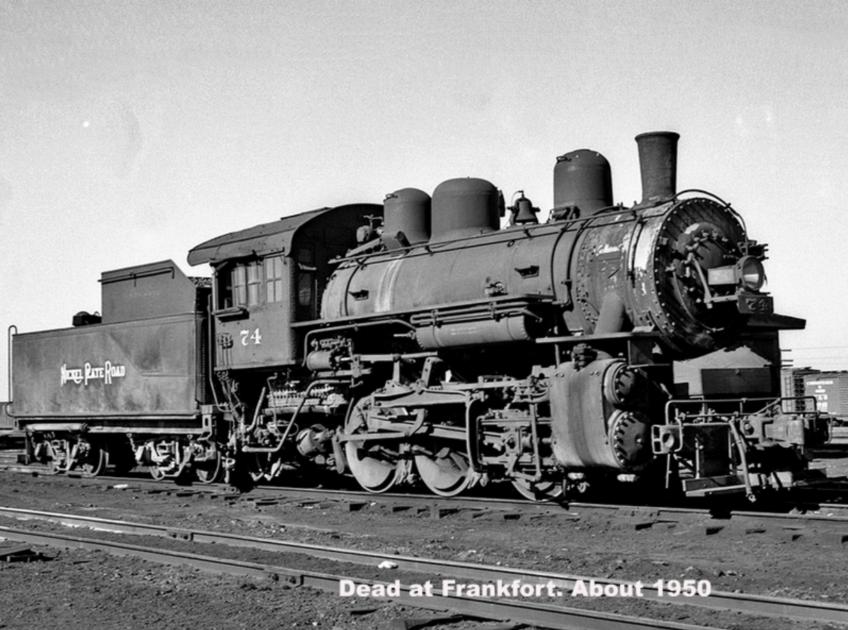 NKP B-11c 74 Frankfort IN 1950 | The Nickel Plate Archive