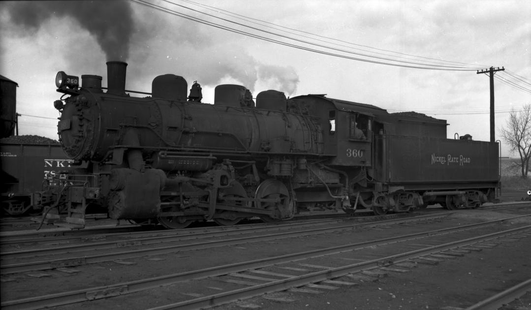 NKP B-5 360 Mingo Jct.OH 6-1955 | The Nickel Plate Archive