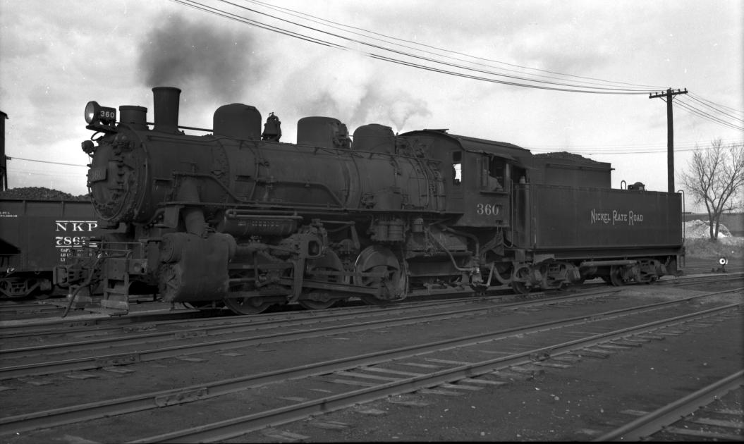 NKP B5 360 Mingo Jct.OH LF 655 The Nickel Plate Archive