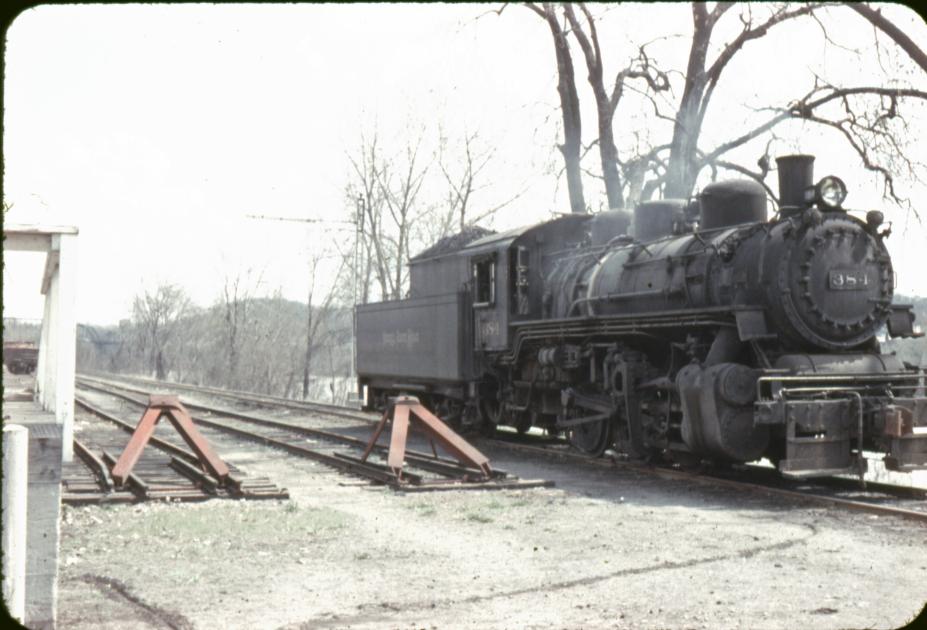 NKP B5 384 Zanesville OH rf View 4201957 PTH The Nickel Plate Archive
