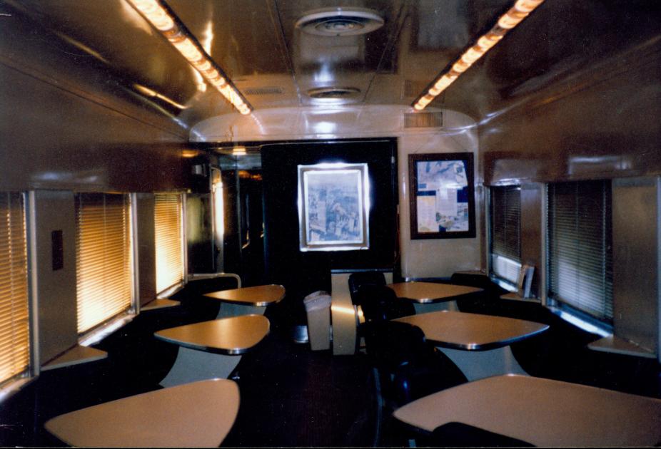 NKP Bedroom Buffet Lounge 151 Interior 1997 | The Nickel Plate Archive