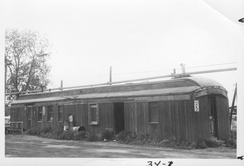 NKP Building Calumet yard IL exRPO 827 7201967 The Nickel Plate