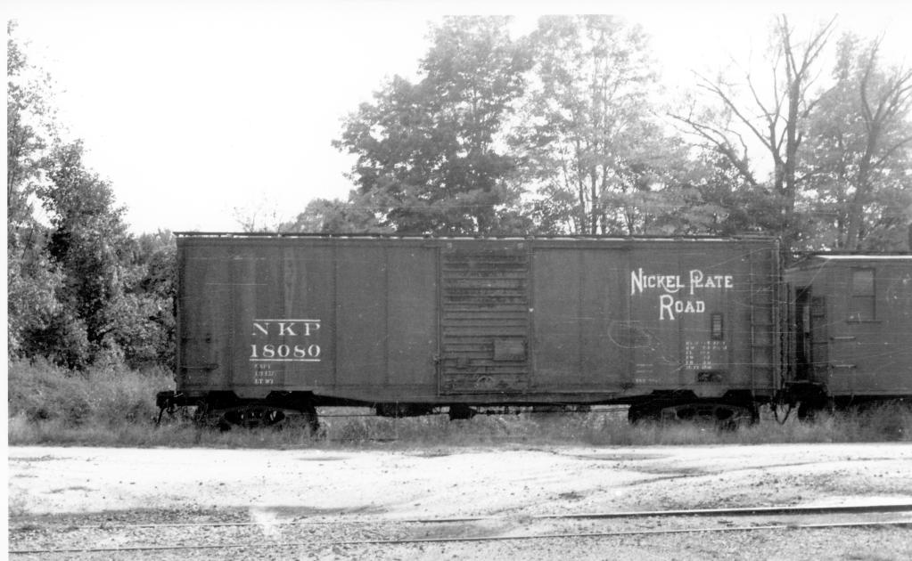 NKP Boxcar 18080 Madison OH 91983 The Nickel Plate Archive