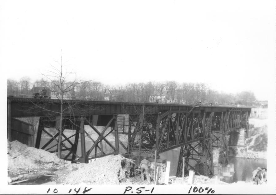 NKP Bridge Rocky River OH 1924 The Nickel Plate Archive