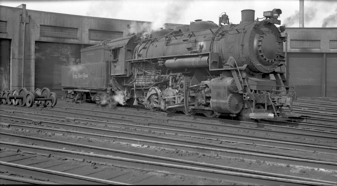 NKP C-17 301 Bellevue OH March 1957 | The Nickel Plate Archive
