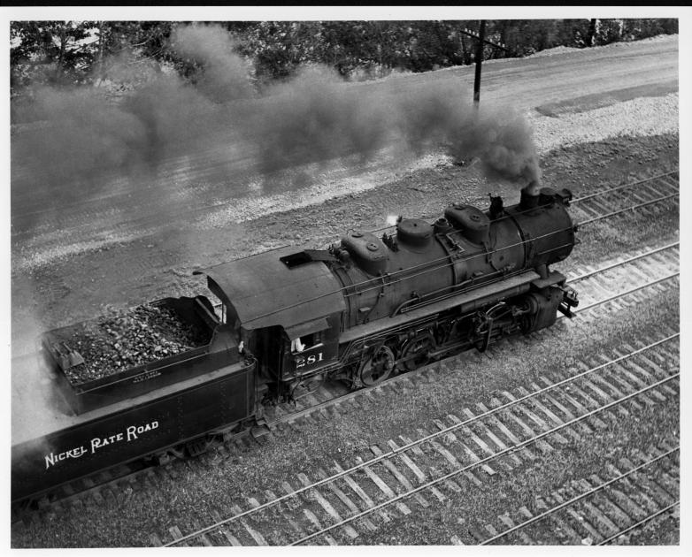 NKP C-1a 281 Mingo Jct OH 6-1955 | The Nickel Plate Archive