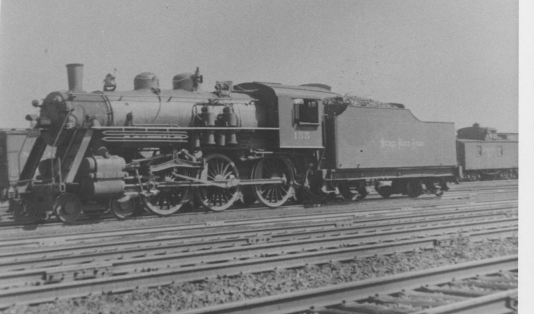 NKP Class R 155 Left side view unknown | The Nickel Plate Archive