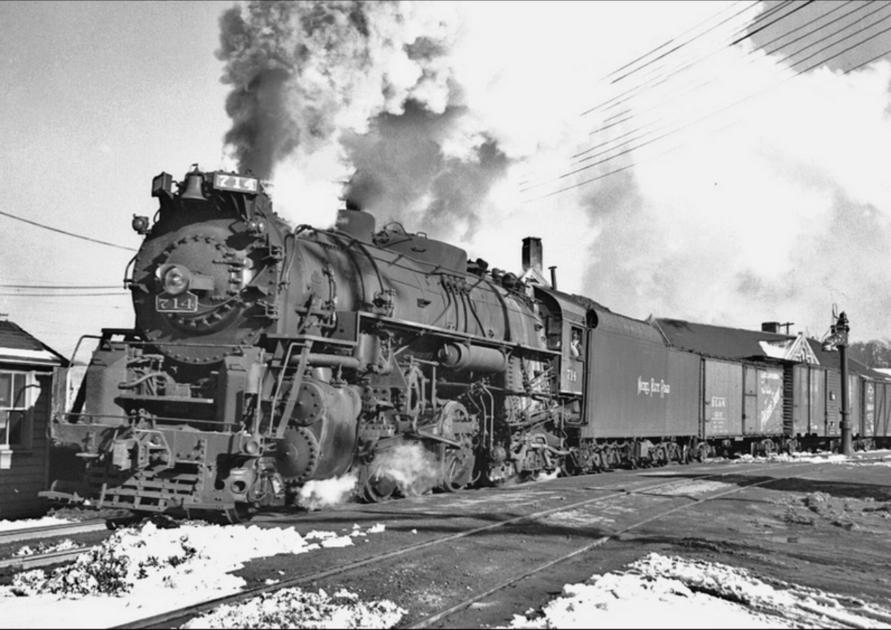 NKP Class S 714 Lafayette IN Passing Depot w-train | The Nickel Plate ...