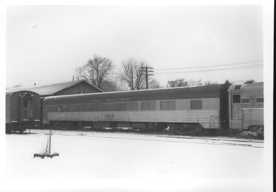 NKP Coach 105 Bellevue OH 1-13-1985 | The Nickel Plate Archive