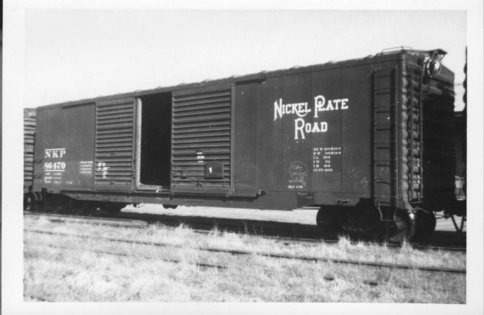 NKP Double Door Boxcar 86470 Rochester NY 3301968 The Nickel Plate