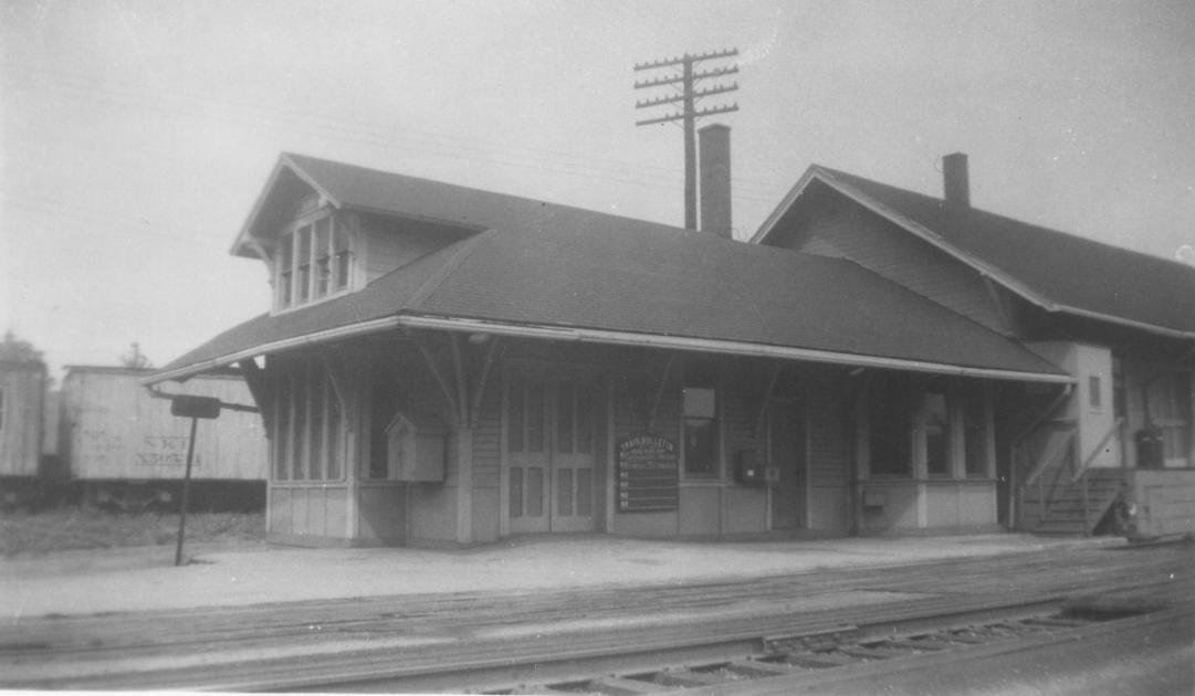NKP Depot Dunkirk NY 1950's GAL The Nickel Plate Archive