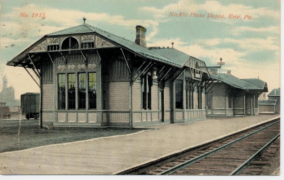NKP Depot Erie PA 1910 The Nickel Plate Archive