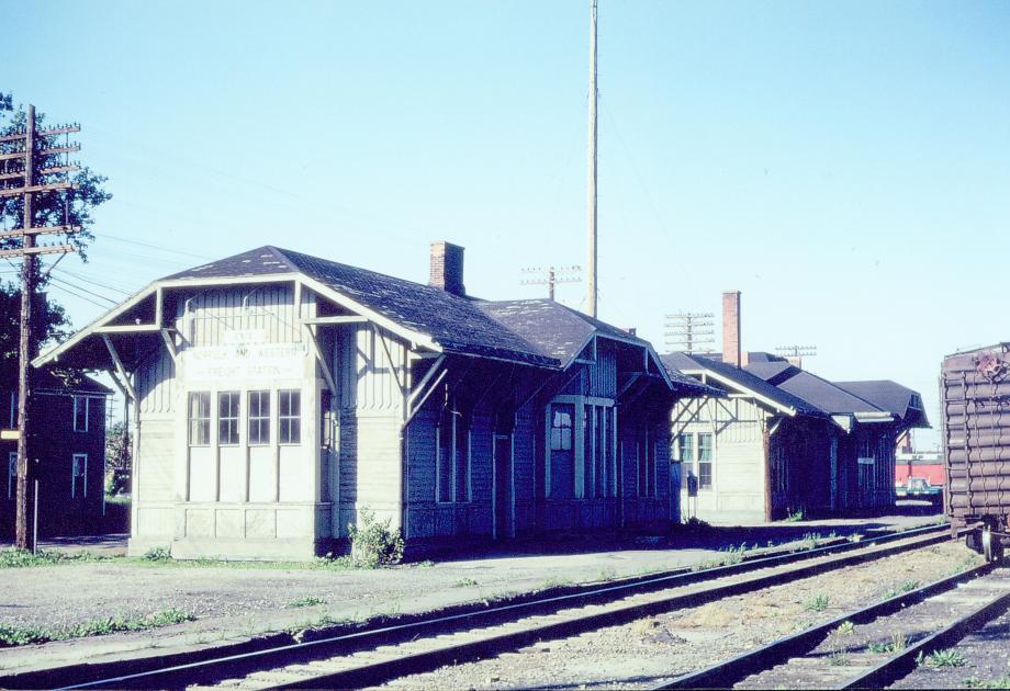 NKP Depot Erie PA Passenger 631968 The Nickel Plate Archive