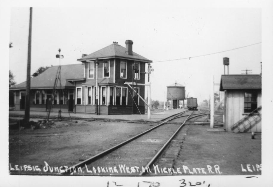 NKP Depot Leipsic Jct OH 3101906 NKPHTS The Nickel Plate Archive