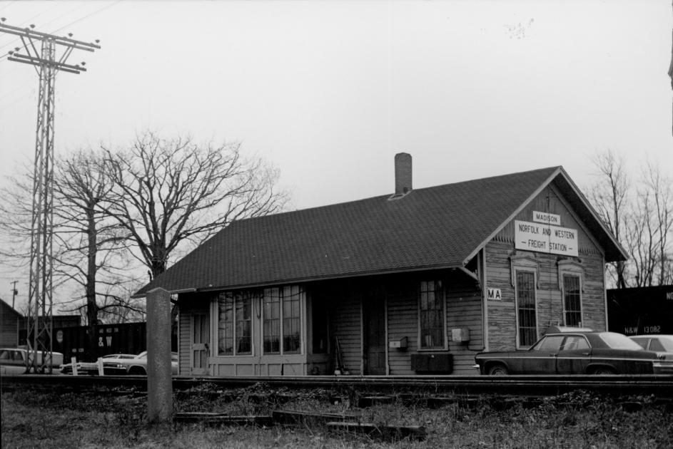 NKP Depot Madison OH Frontside 122167 The Nickel Plate Archive