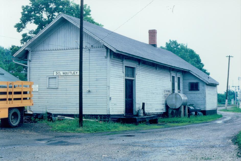 NKP Depot South Whitley IN Backside 62274 The Nickel Plate Archive